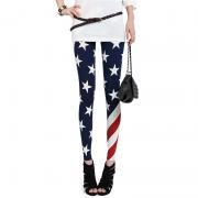 USA American Flag Leggings Tights Pant Trousers