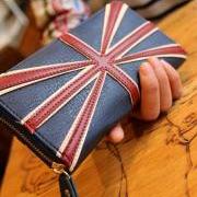 Union Jack wallet iPhone 4s wallet iPhone 5 5S wallet leather wallet phone case for iPhone 5 iPhone 4S samsung s2 s3 s4 note 2 note3