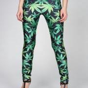 Marijuana Leggings-Printed Leggings-Weed Leggings-Marijuana Tights-Marijuana Pot Leaf Leggings-Weeding Gift Pants-Socks