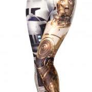 ARTOO AND THREEPIO Star Wars Print Leggings-Star Wars Leggings-Star Wars Tights-Printed Leggings