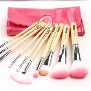 10 Cosmetic Brush Set Professional Make-Up Tools Makeup Brush Set
