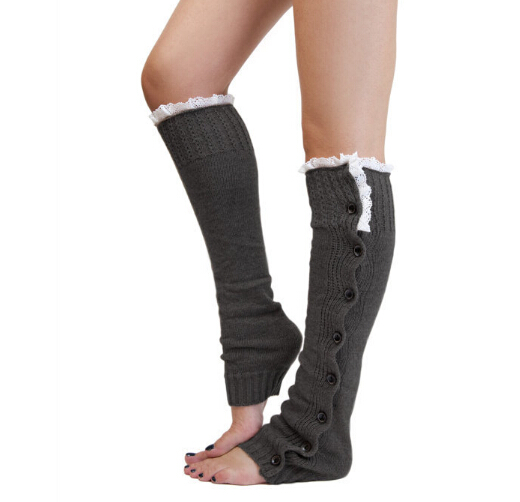 Toppers Knit Hollow Women Cuffs Hot Sale Short Socks Warmers Leg Sets Winter