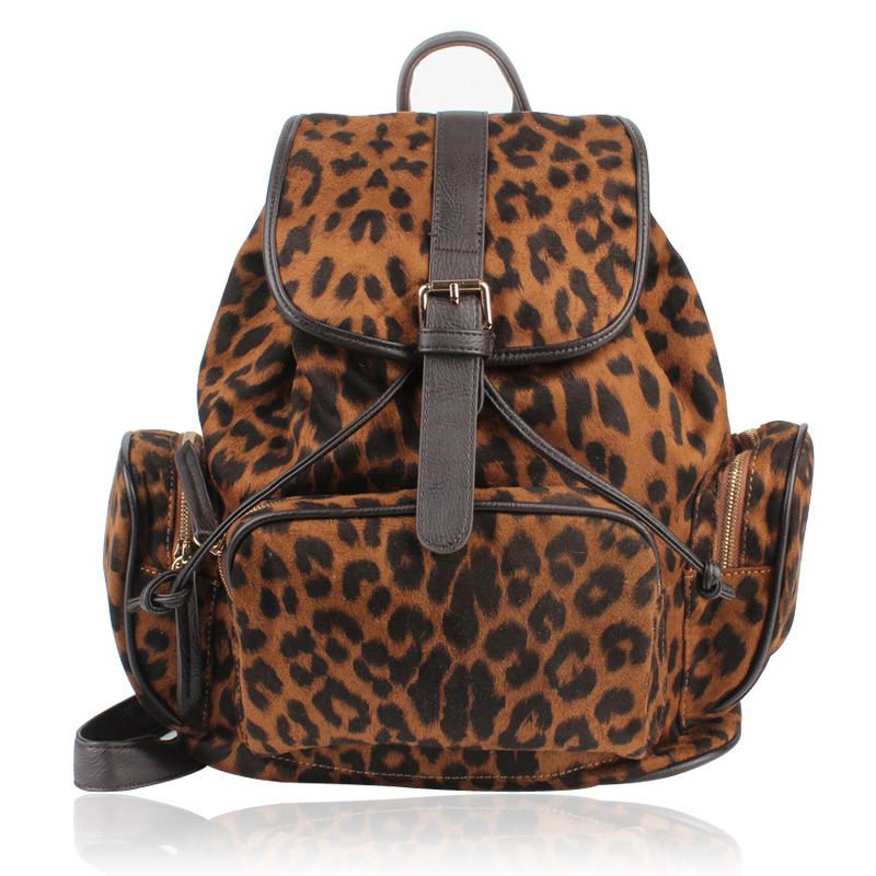 Backpack With Leopard Prints on Luulla